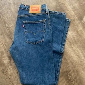 LEVI’S 513 Slim Straight Jeans 34 X 32